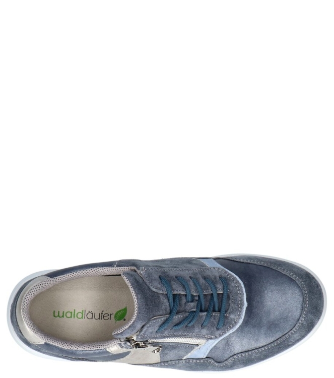 Waldlaufer sneaker <span>66801 405 206 K-Funky</span> 66801 405 206 K-Funky blauw - www.bremmerschoenen.info - Bremmer Schoenen