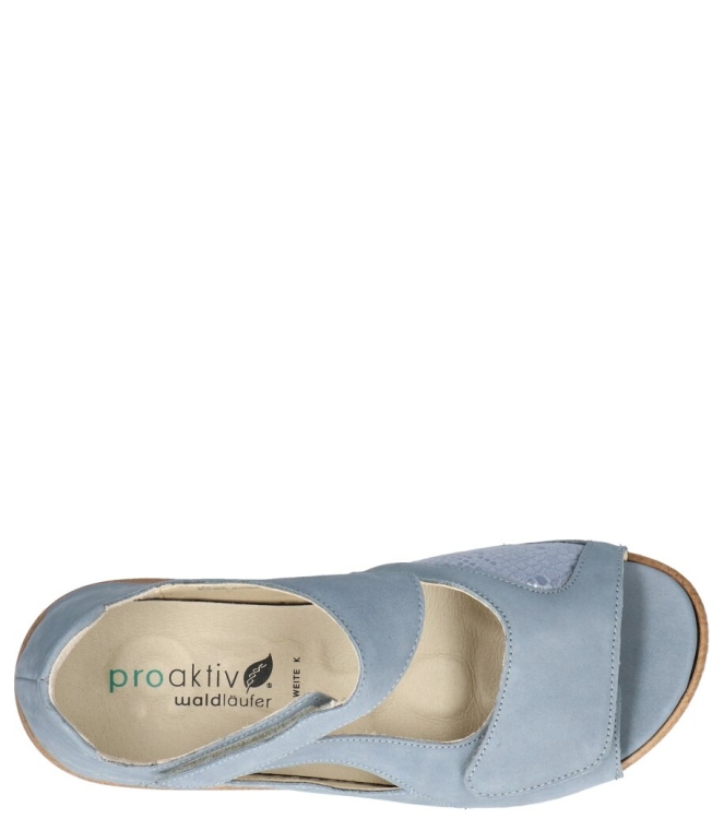 Waldlaufer sandaal <span>681K80 200 267 K-Heliett</span> 681K80 200 267 K-Heliett blauw - www.bremmerschoenen.info - Bremmer Schoenen