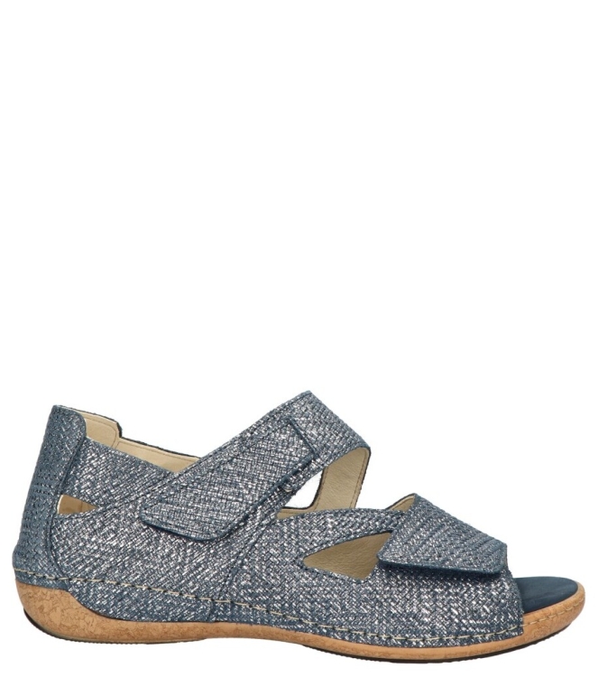 Waldlaufer sandaal <span>342025 100 217 Heliett</span> 342025 100 217 Heliett blauw - www.bremmerschoenen.info - Bremmer Schoenen