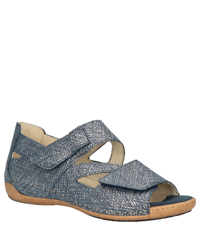 Waldlaufer sandaal <span>342025 100 217 Heliett</span> 342025 100 217 Heliett blauw - www.bremmerschoenen.info - Bremmer Schoenen