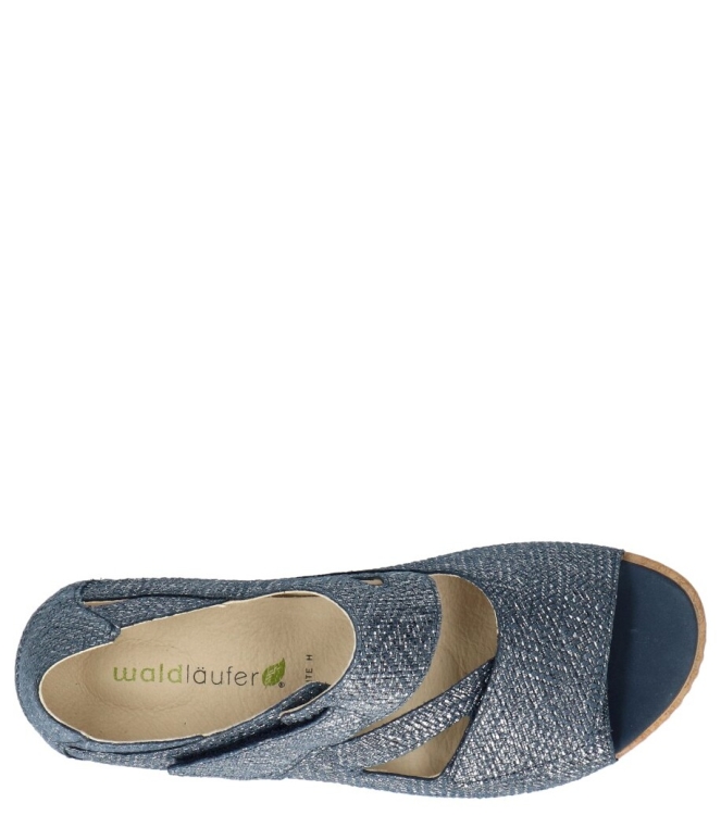Waldlaufer sandaal <span>342025 100 217 Heliett</span> 342025 100 217 Heliett blauw - www.bremmerschoenen.info - Bremmer Schoenen