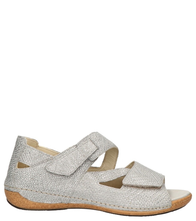 Waldlaufer sandaal <span>342025 100 211 Heliett</span> 342025 100 211 Heliett zilver - www.bremmerschoenen.info - Bremmer Schoenen
