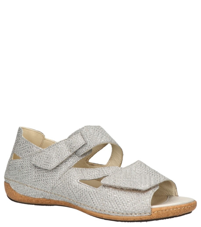 Waldlaufer sandaal <span>342025 100 211 Heliett</span> 342025 100 211 Heliett zilver - www.bremmerschoenen.info - Bremmer Schoenen