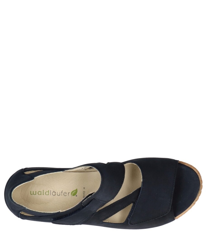 Waldlaufer sandaal <span>342025 191 217 Heliett</span> 342025 191 217 Heliett blauw - www.bremmerschoenen.info - Bremmer Schoenen