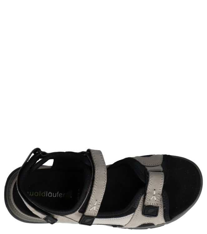 Waldlaufer sandaal <span>769004 100 003 H-Sora</span> 769004 100 003 H-Sora grijs - www.bremmerschoenen.info - Bremmer Schoenen