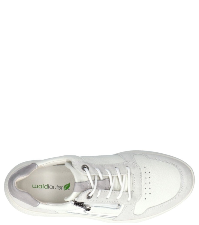Waldlaufer sneaker <span>984013 300 297 Heiko</span> 984013 300 297 Heiko wit - www.bremmerschoenen.info - Bremmer Schoenen