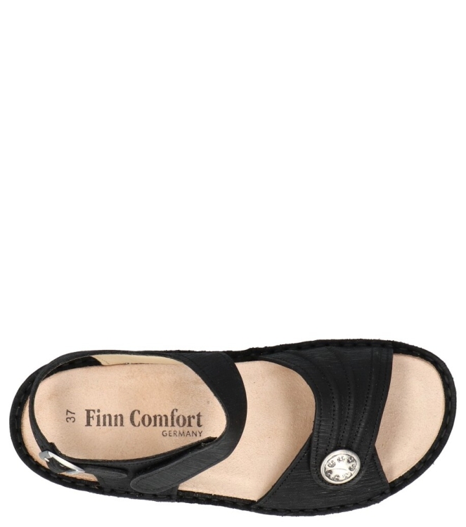 Finn Comfort sandaal <span>1572 816393 Sausalito</span> 1572 816393 Sausalito zwart - www.bremmerschoenen.info - Bremmer Schoenen