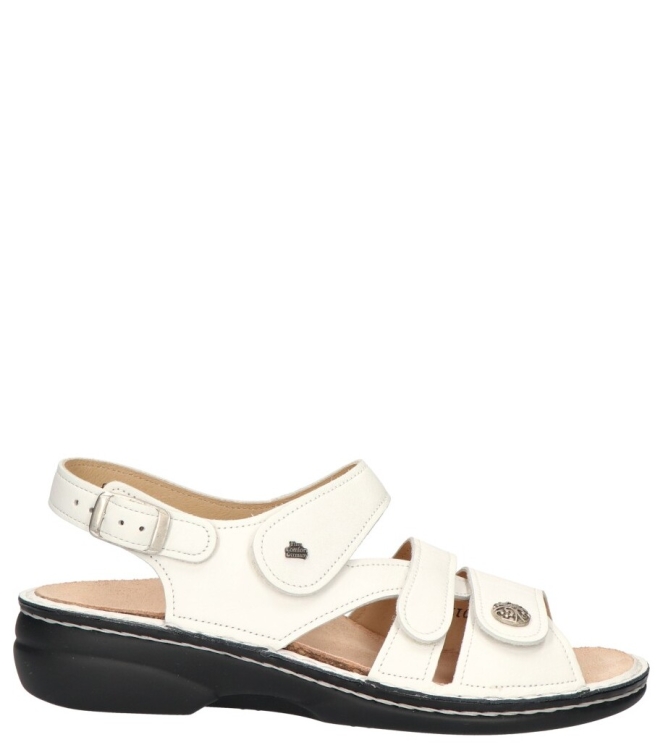 Finn Comfort sandaal <span>2562 001000 Gomera</span> 2562 001000 Gomera wit - www.bremmerschoenen.info - Bremmer Schoenen