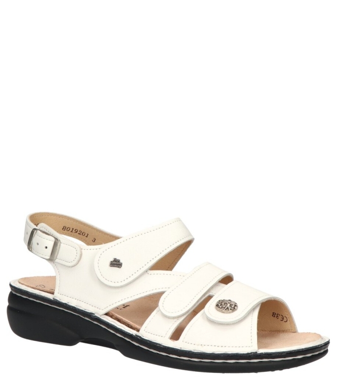 Finn Comfort sandaal <span>2562 001000 Gomera</span> 2562 001000 Gomera wit - www.bremmerschoenen.info - Bremmer Schoenen