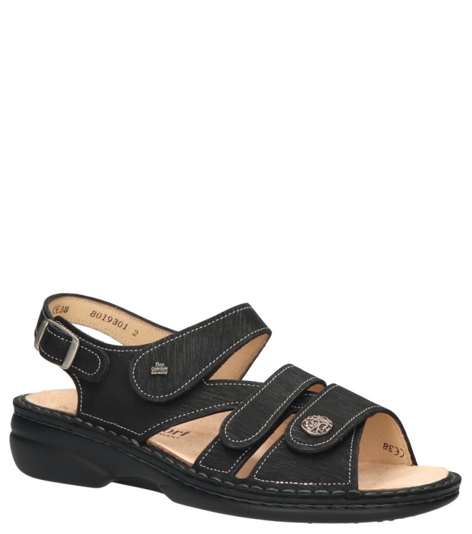 Finn Comfort sandaal <span>2562 816393 Gomera</span> 2562 816393 Gomera zwart - www.bremmerschoenen.info - Bremmer Schoenen
