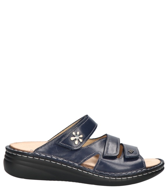 Finn Comfort slipper <span>2640 195241 Grenada</span> 2640 195241 Grenada blauw - www.bremmerschoenen.info - Bremmer Schoenen