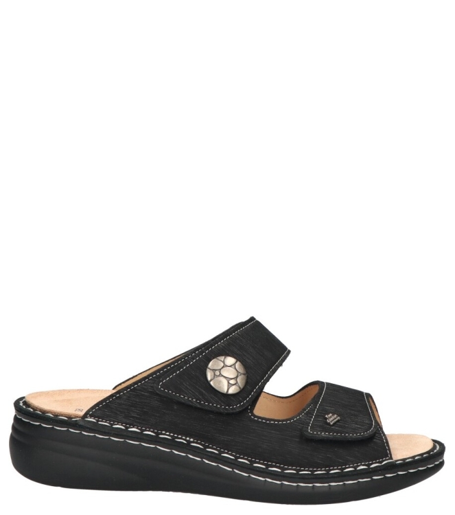 Finn Comfort slipper <span>2642 816393 Moorea</span> 2642 816393 Moorea zwart - www.bremmerschoenen.info - Bremmer Schoenen