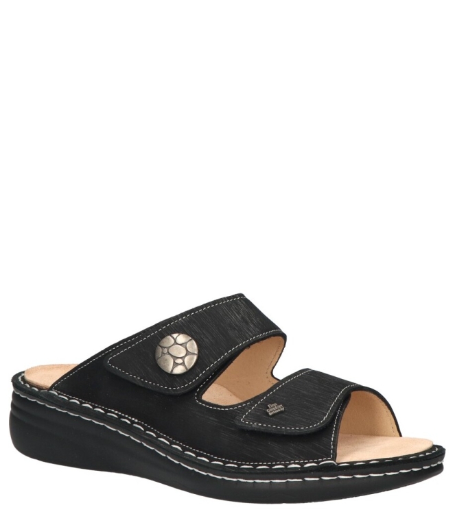 Finn Comfort slipper <span>2642 816393 Moorea</span> 2642 816393 Moorea zwart - www.bremmerschoenen.info - Bremmer Schoenen