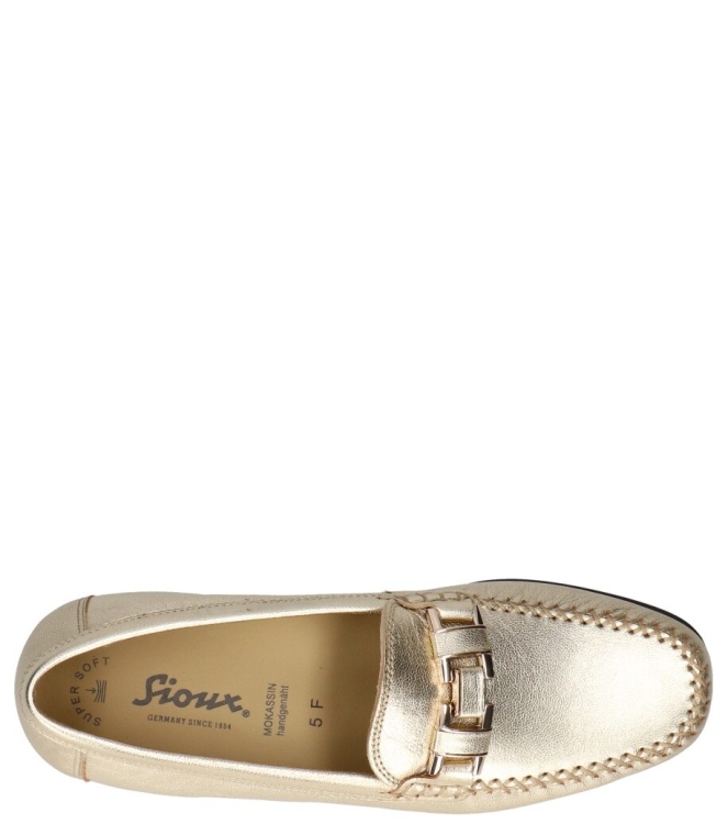 Sioux instapper <span>40960 Cambria F</span> 40960 Cambria F goud - www.bremmerschoenen.info - Bremmer Schoenen