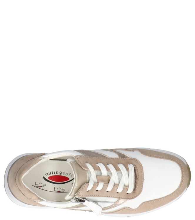 Gabor Gabor sneaker <span>66.896.55</span> 55 weiss/oak/puder Gabor sneaker <span>66.896.55</span> 66.896.55 wit - www.bremmerschoenen.info - Bremmer Schoenen
