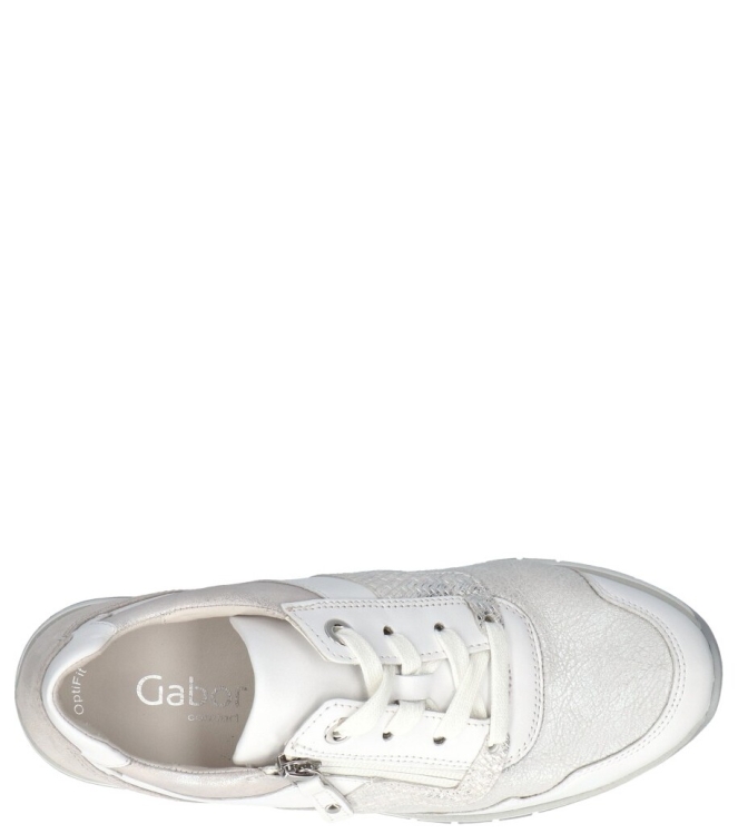 Gabor sneaker <span>66.306.61</span> 66.306.61 wit - www.bremmerschoenen.info - Bremmer Schoenen