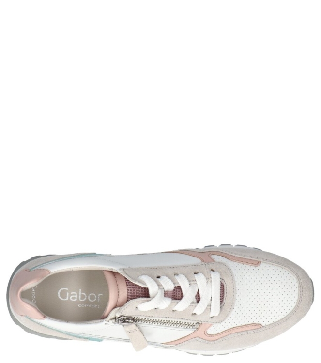 Gabor sneaker <span>66.378.64</span> 66.378.64 wit - www.bremmerschoenen.info - Bremmer Schoenen
