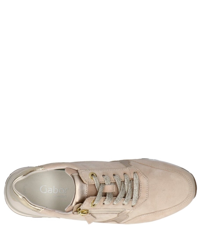 Gabor sneaker <span>66.347.34</span> 66.347.34 beige - www.bremmerschoenen.info - Bremmer Schoenen
