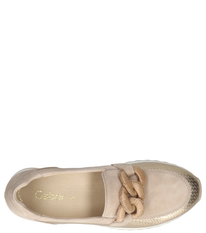 Gabor instapper <span>63.471.64</span> 63.471.64 beige - www.bremmerschoenen.info - Bremmer Schoenen