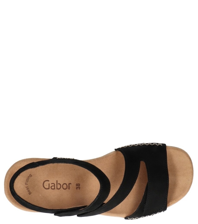 Gabor sandaal <span>63.734.17</span> 63.734.17 zwart - www.bremmerschoenen.info - Bremmer Schoenen