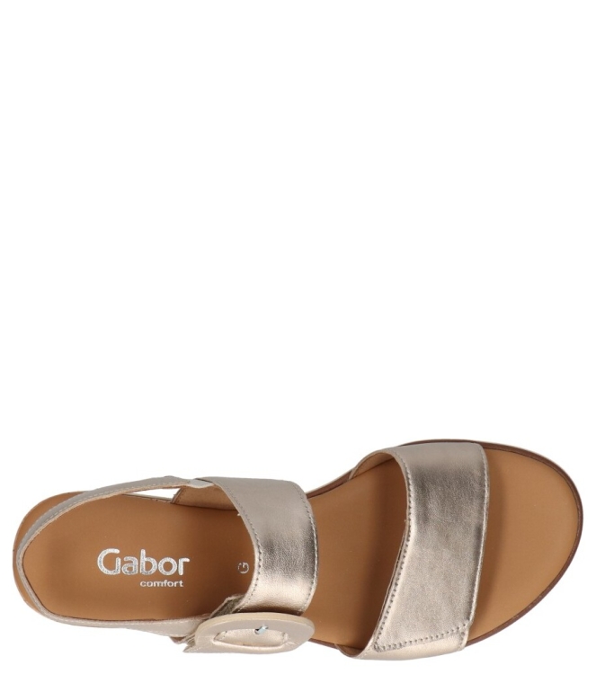 Gabor sandaal <span>62.752.83</span> 62.752.83 goud - www.bremmerschoenen.info - Bremmer Schoenen