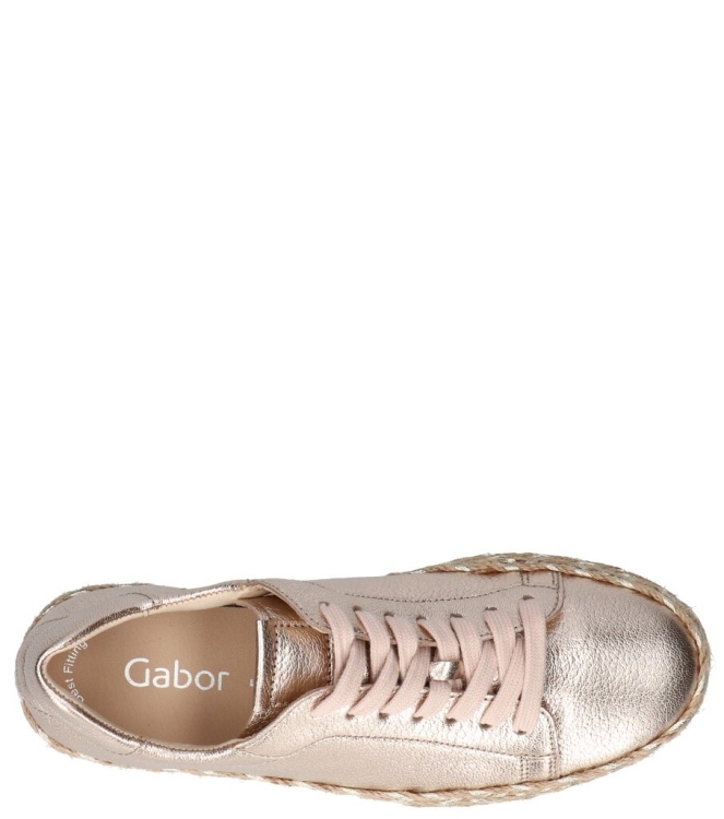 Gabor sneaker <span>63.270.62</span> 63.270.62 beige - www.bremmerschoenen.info - Bremmer Schoenen