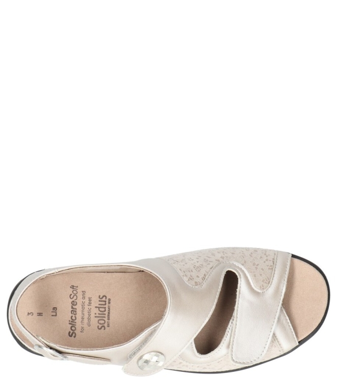 Solidus sandaal <span>73500 40558 Lia</span> 73500 40558 Lia beige - www.bremmerschoenen.info - Bremmer Schoenen