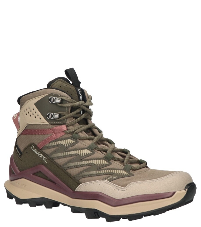 Lowa wandelschoenen <span>LM321620-4940 Maddox Pro GTX Mid</span> LM321620-4940 Maddox Pro GTX Mid paars - www.bremmerschoenen.info - Bremmer Schoenen
