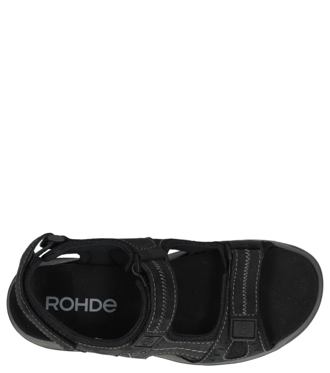 Rohde Rohde sandaal <span>6026 90</span> 90 schwarz Rohde sandaal <span>6026 90</span> 6026 90 zwart - www.bremmerschoenen.info - Bremmer Schoenen