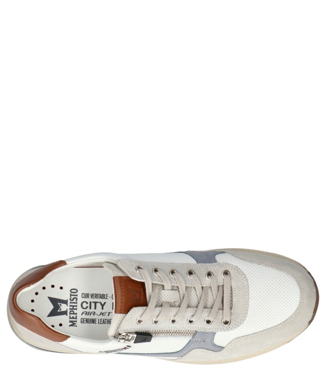 Mephisto sneaker <span>Bradley 3661/4830/25504/6135</span> Bradley 3661/4830/25504/6135 wit - www.bremmerschoenen.info - Bremmer Schoenen