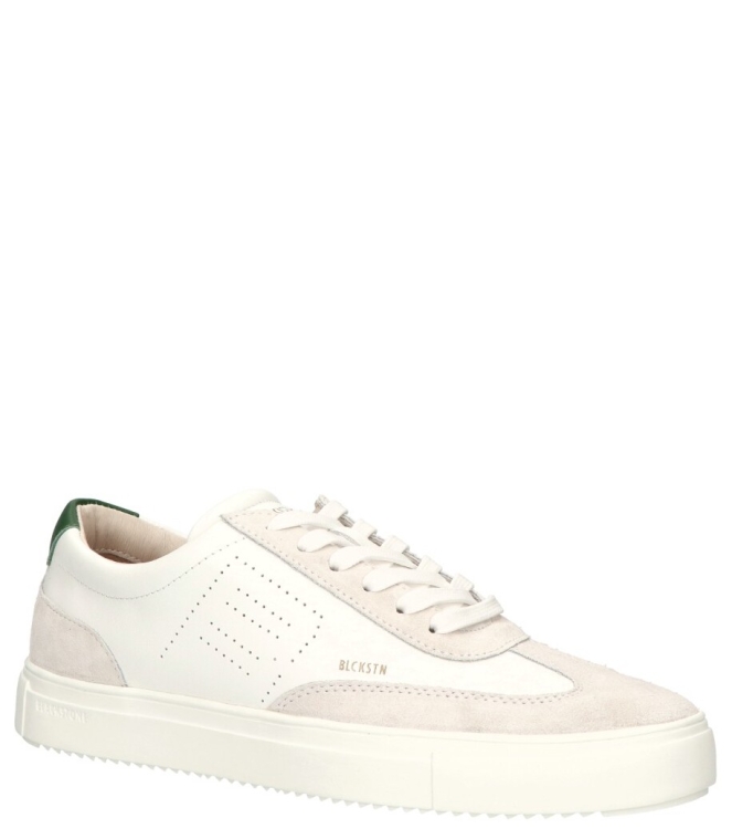 Blackstone sneaker <span>DG-518 Slate Harper Perf</span> DG-518 Slate Harper Perf wit - www.bremmerschoenen.info - Bremmer Schoenen