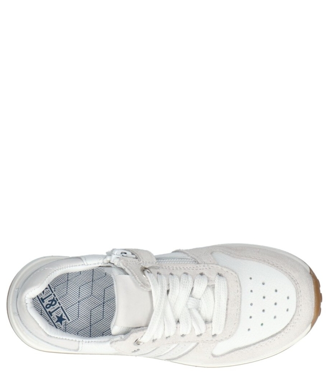 Track Style sneaker <span>325383 500 Raisa Retro</span> 325383 500 Raisa Retro wit - www.bremmerschoenen.info - Bremmer Schoenen