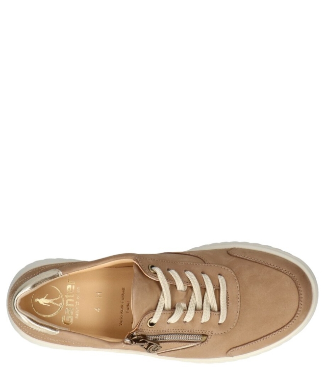 Ganter sneaker <span>204512 2100 Heike</span> 204512 2100 Heike beige - www.bremmerschoenen.info - Bremmer Schoenen