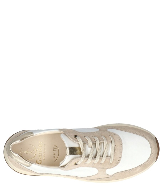 Ganter sneaker <span>201820 0611 High flyer lady</span> 201820 0611 High flyer lady beige - www.bremmerschoenen.info - Bremmer Schoenen