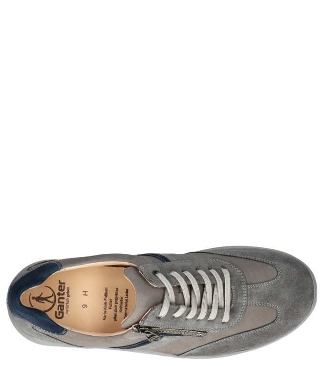 Ganter sneaker <span>257462 6364 Harald</span> 257462 6364 Harald grijs - www.bremmerschoenen.info - Bremmer Schoenen