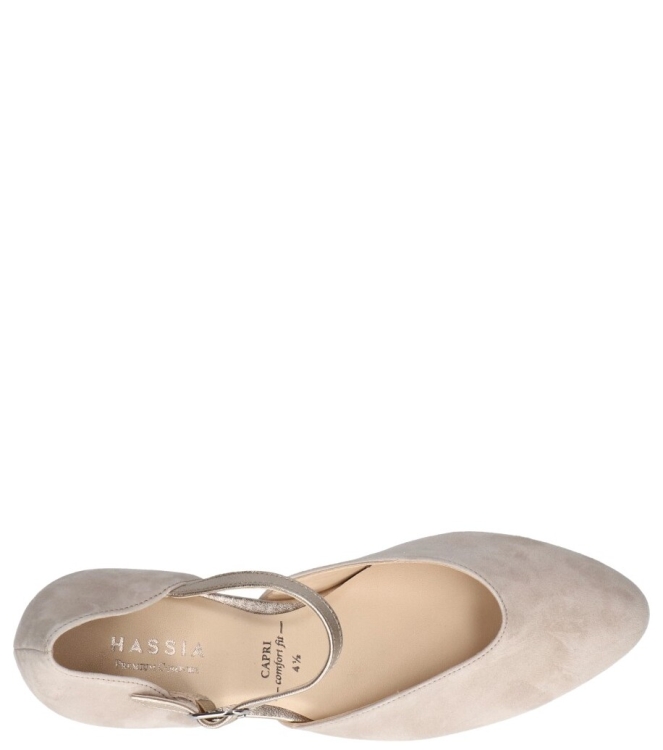 Hassia pump <span>304193 0578 Capri</span> 304193 0578 Capri beige - www.bremmerschoenen.info - Bremmer Schoenen