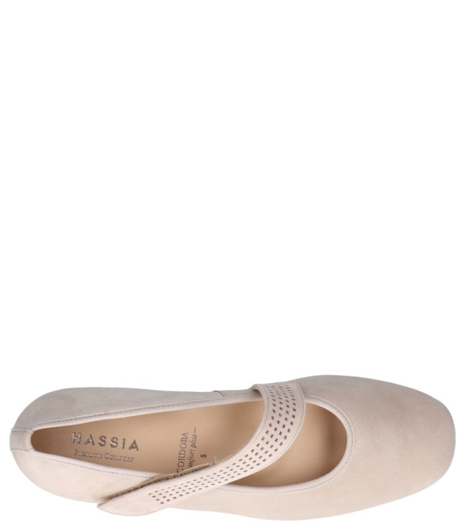 Hassia bandschoen <span>302454 0500 Cordoba</span> 302454 0500 Cordoba beige - www.bremmerschoenen.info - Bremmer Schoenen