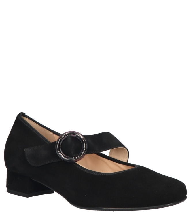 Hassia bandschoen <span>302458 0100 Cordoba</span> 302458 0100 Cordoba zwart - www.bremmerschoenen.info - Bremmer Schoenen