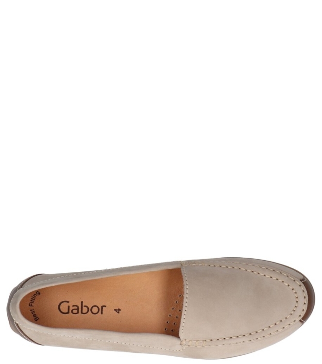 Gabor instapper <span>64.260.12</span> 64.260.12 beige - www.bremmerschoenen.info - Bremmer Schoenen