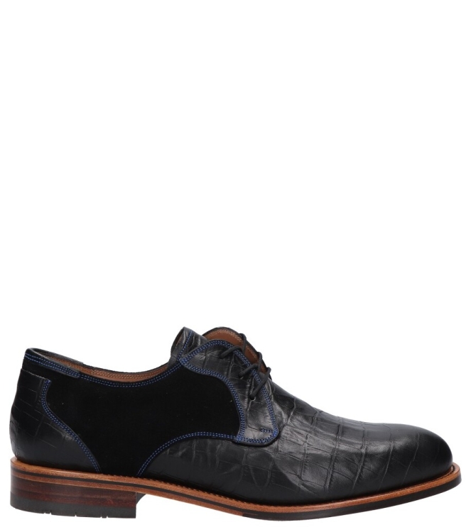 Verschuren geklede schoen <span>2840 H 244 D. Blauw</span> 2840 H 244 D. Blauw blauw - www.bremmerschoenen.info - Bremmer Schoenen