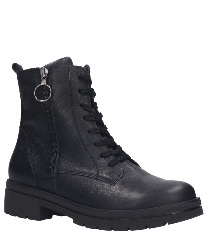 Waldlaufer veterboot <span>648803 139 001 K-Zoe</span> 648803 139 001 K-Zoe zwart - www.bremmerschoenen.info - Bremmer Schoenen