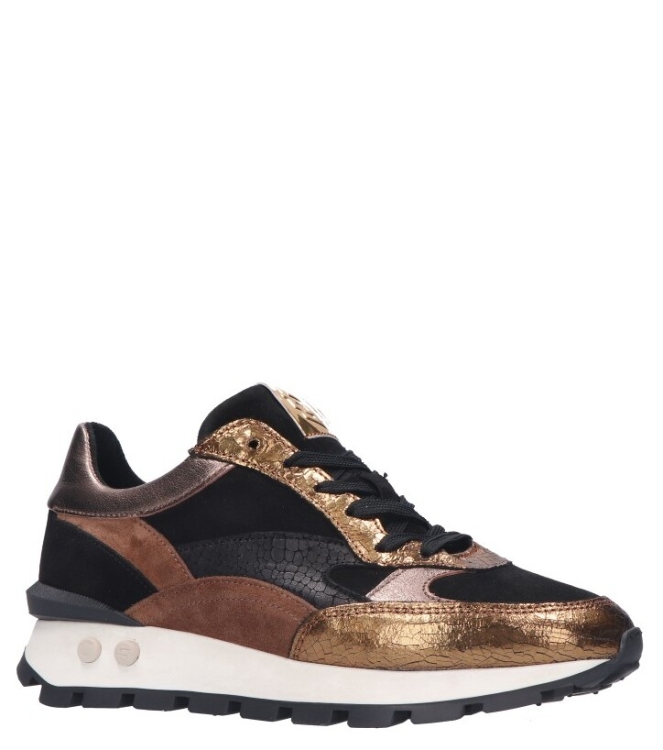 Floris van Bommel sneaker <span>SFW-10098 91-03 Blokki 04.20</span> SFW-10098 91-03 Blokki 04.20 goud - www.bremmerschoenen.info - Bremmer Schoenen