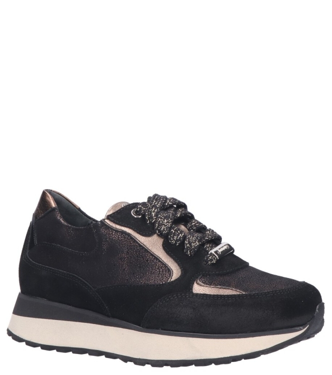 Footnotes sneaker <span>31.002 7110 Hilda</span> 31.002 7110 Hilda zwart - www.bremmerschoenen.info - Bremmer Schoenen