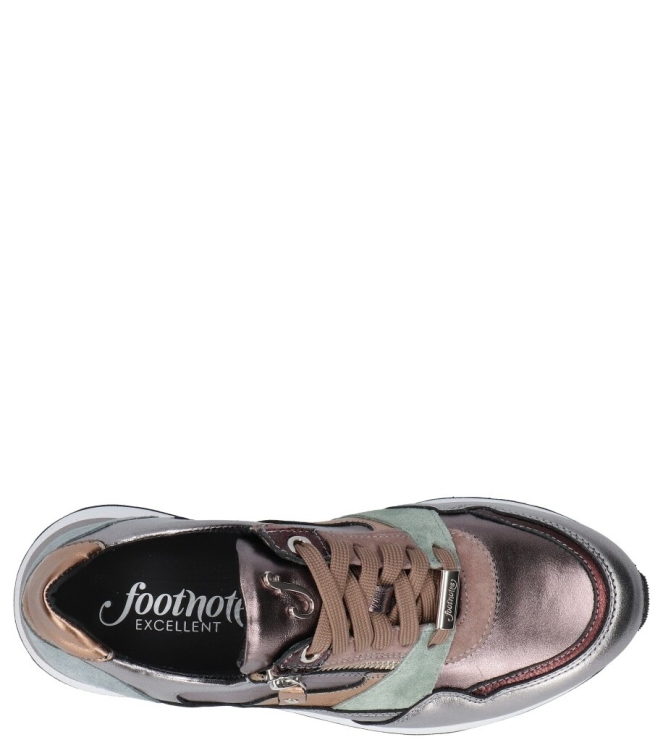 Footnotes sneaker <span>32.009 9284 Kriss</span> 32.009 9284 Kriss zilver - www.bremmerschoenen.info - Bremmer Schoenen
