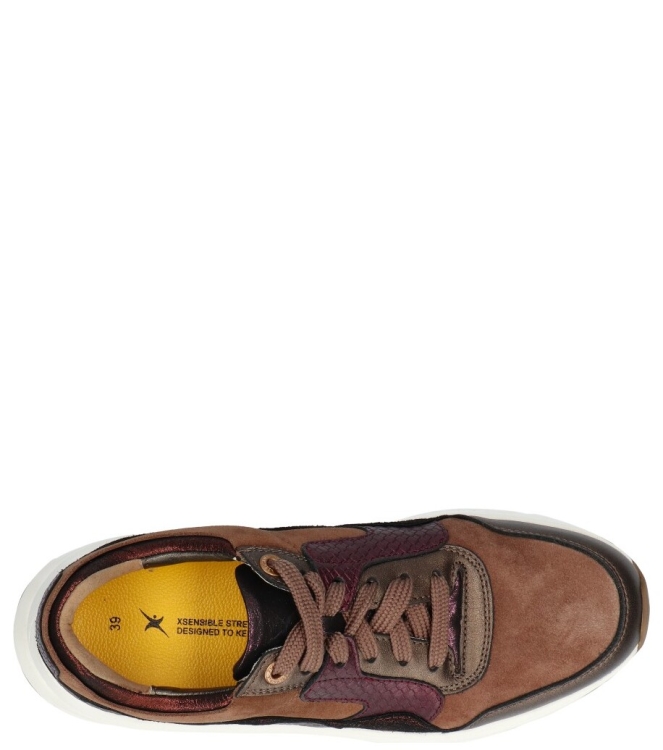 Xsensible sneaker <span>33000.2 396 Golden Gate Lady GX</span> 33000.2 396 Golden Gate Lady GX brons - www.bremmerschoenen.info - Bremmer Schoenen