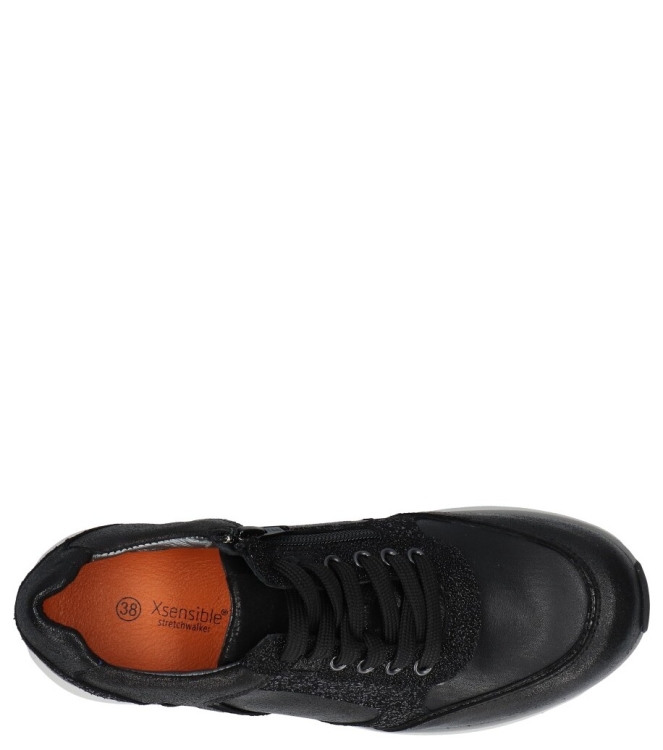 Xsensible sneaker <span>30151.3 001 Georgia GX</span> 30151.3 001 Georgia GX zwart - www.bremmerschoenen.info - Bremmer Schoenen