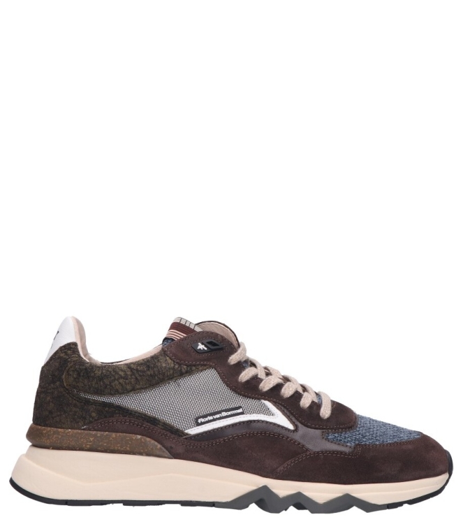 Floris van Bommel sneaker <span>De Zager 05.26 SFM-10178 34-01</span> De Zager 05.26 SFM-10178 34-01 bruin - www.bremmerschoenen.info - Bremmer Schoenen