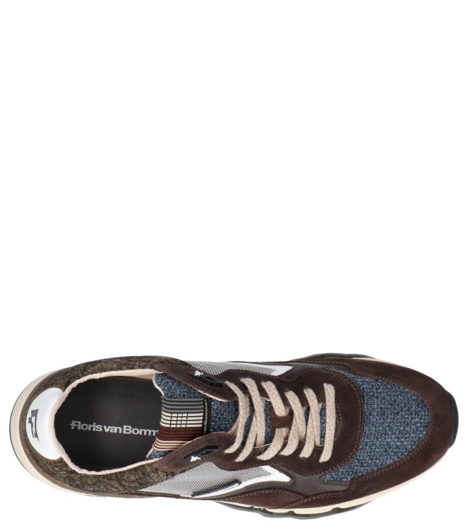 Floris van Bommel sneaker <span>De Zager 05.26 SFM-10178 34-01</span> De Zager 05.26 SFM-10178 34-01 bruin - www.bremmerschoenen.info - Bremmer Schoenen