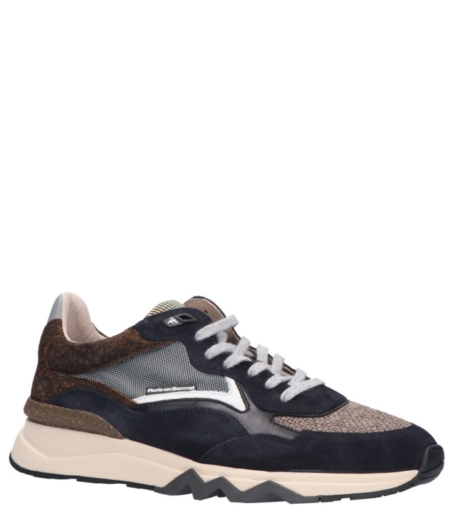 Floris van Bommel sneaker <span>De Zager 05.25 SFM-10178 41-01</span> De Zager 05.25 SFM-10178 41-01 blauw - www.bremmerschoenen.info - Bremmer Schoenen