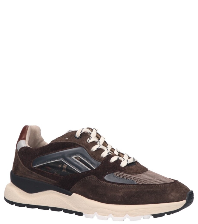Floris van Bommel sneaker <span>De Treener 01.19 SFM-10154 51-02</span> De Treener 01.19 SFM-10154 51-02 groen - www.bremmerschoenen.info - Bremmer Schoenen